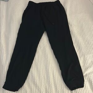 Womens Black Jogger Pants